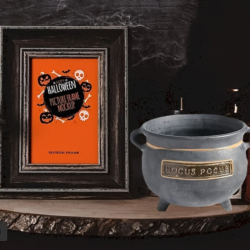 Witch Pot and Spoon for Halloween Groceries