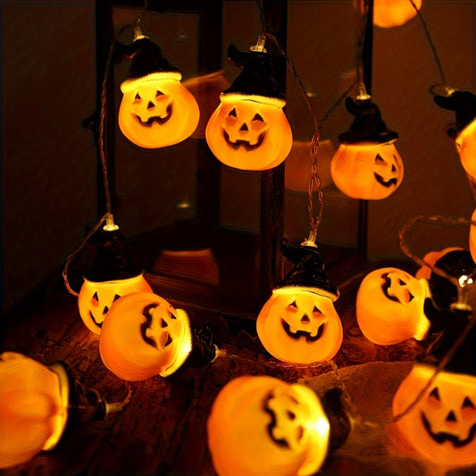 Halloween Pumpkin LED String Lights