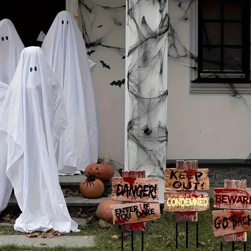 3pcs Scary Garden Stake Pack