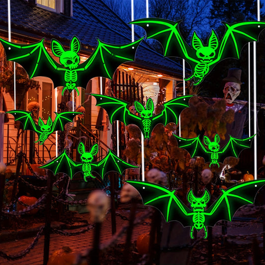 13pcs/set Scary Hanging Bats Decorations