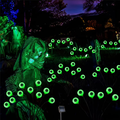 24 Solar-Led Halloween Outdoor Monster Eye Ball Lights