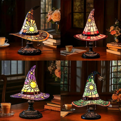Witch Hat Vintage Gothic Lamp