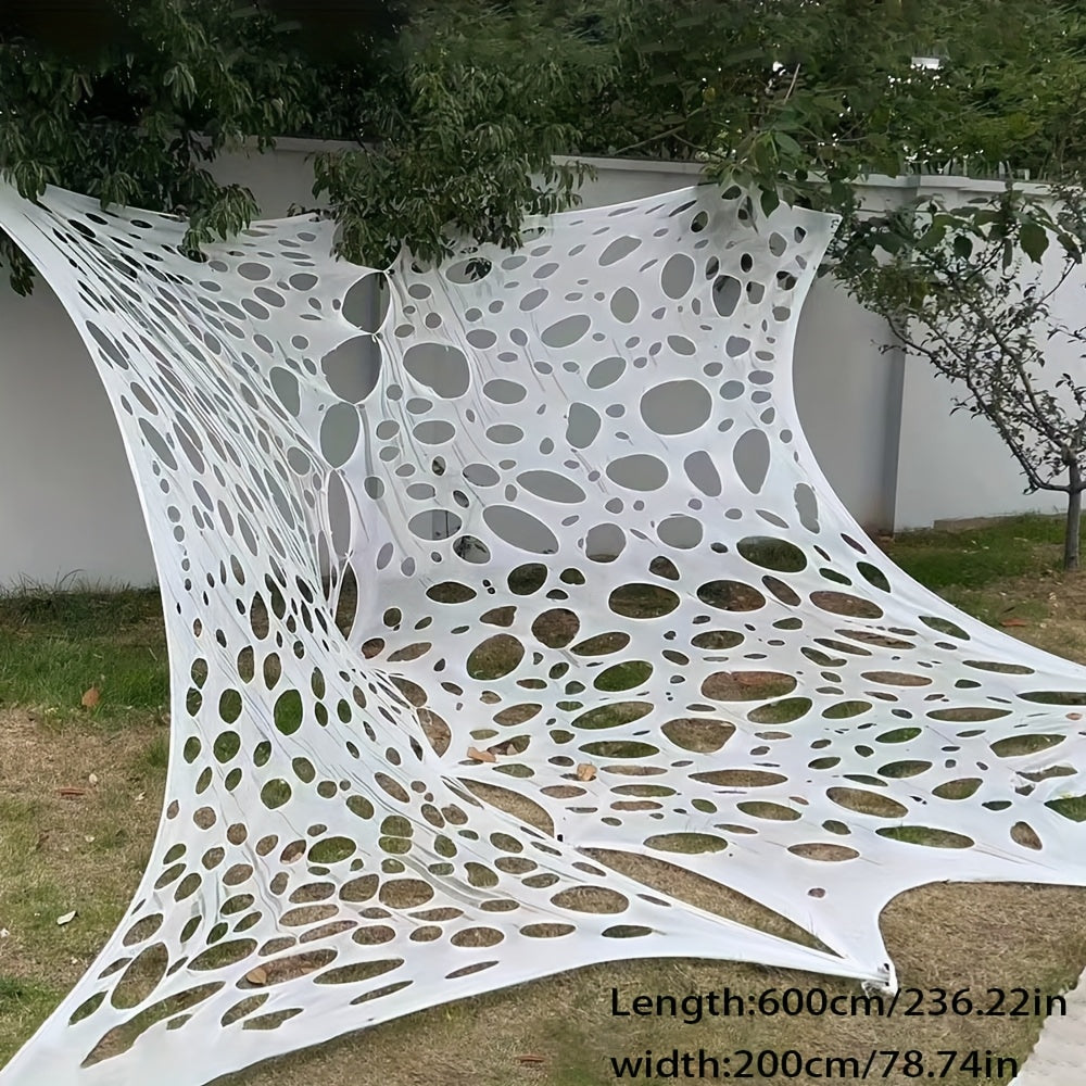 Giant Spider Web Indoor and Outdoor Decoration 600 x 200 cm