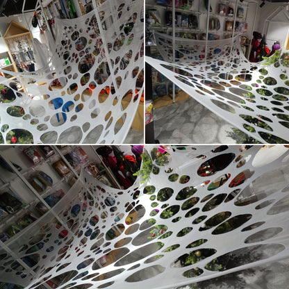 Giant Spider Web Indoor and Outdoor Decoration 600 x 200 cm