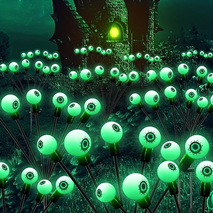 24 Solar-Led Halloween Outdoor Monster Eye Ball Lights