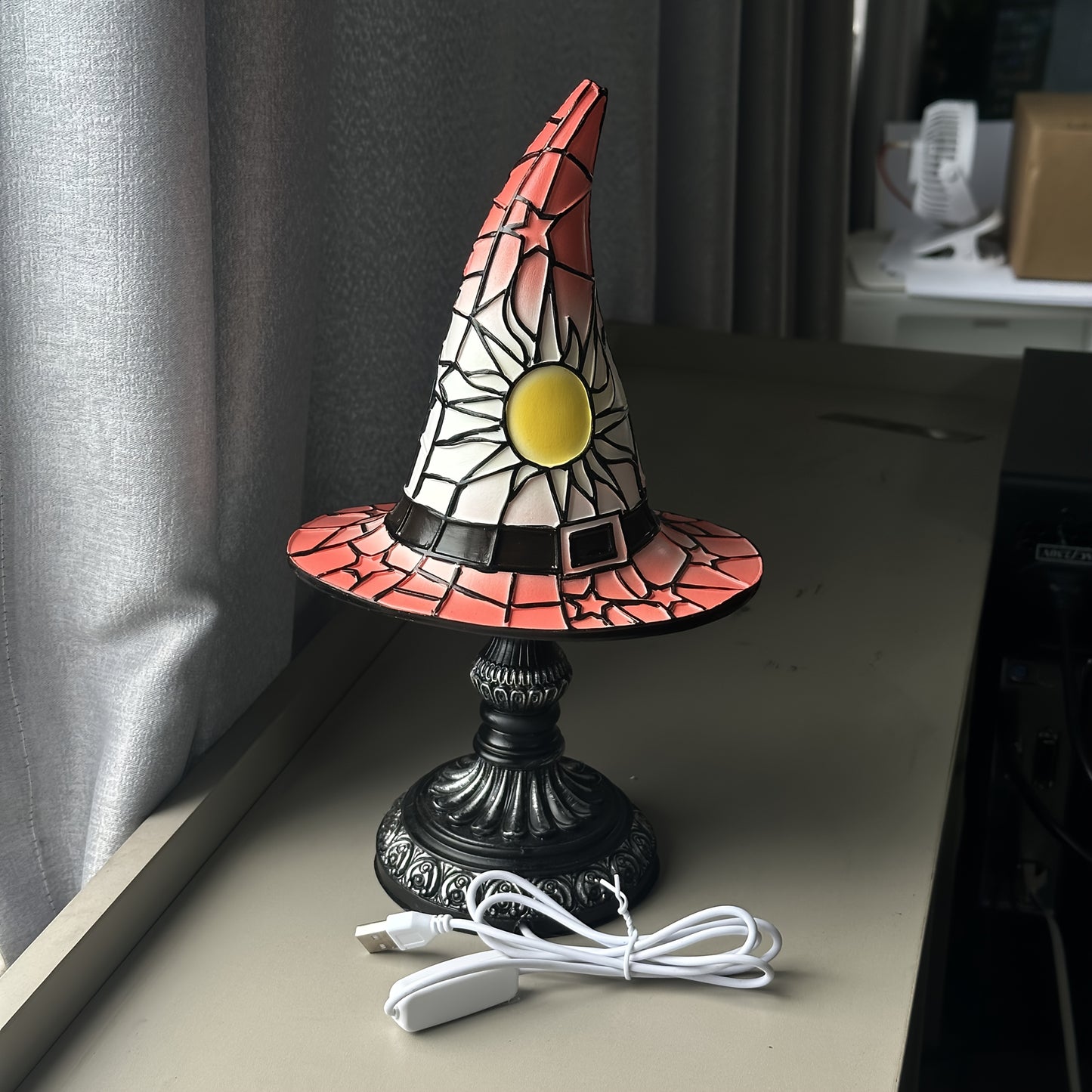 Witch Hat Vintage Gothic Lamp