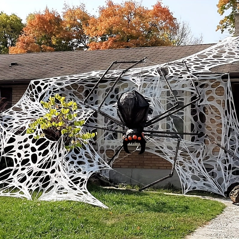 Giant Spider Web Indoor and Outdoor Decoration 600 x 200 cm