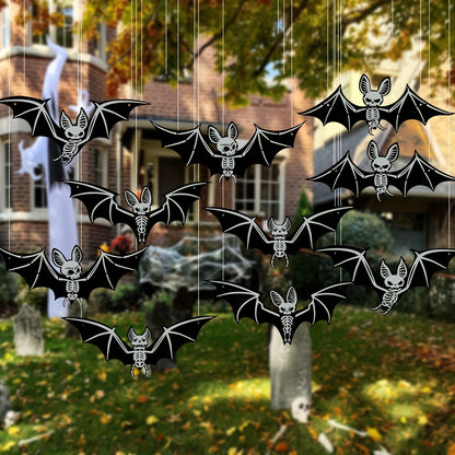 13pcs/set Scary Hanging Bats Decorations