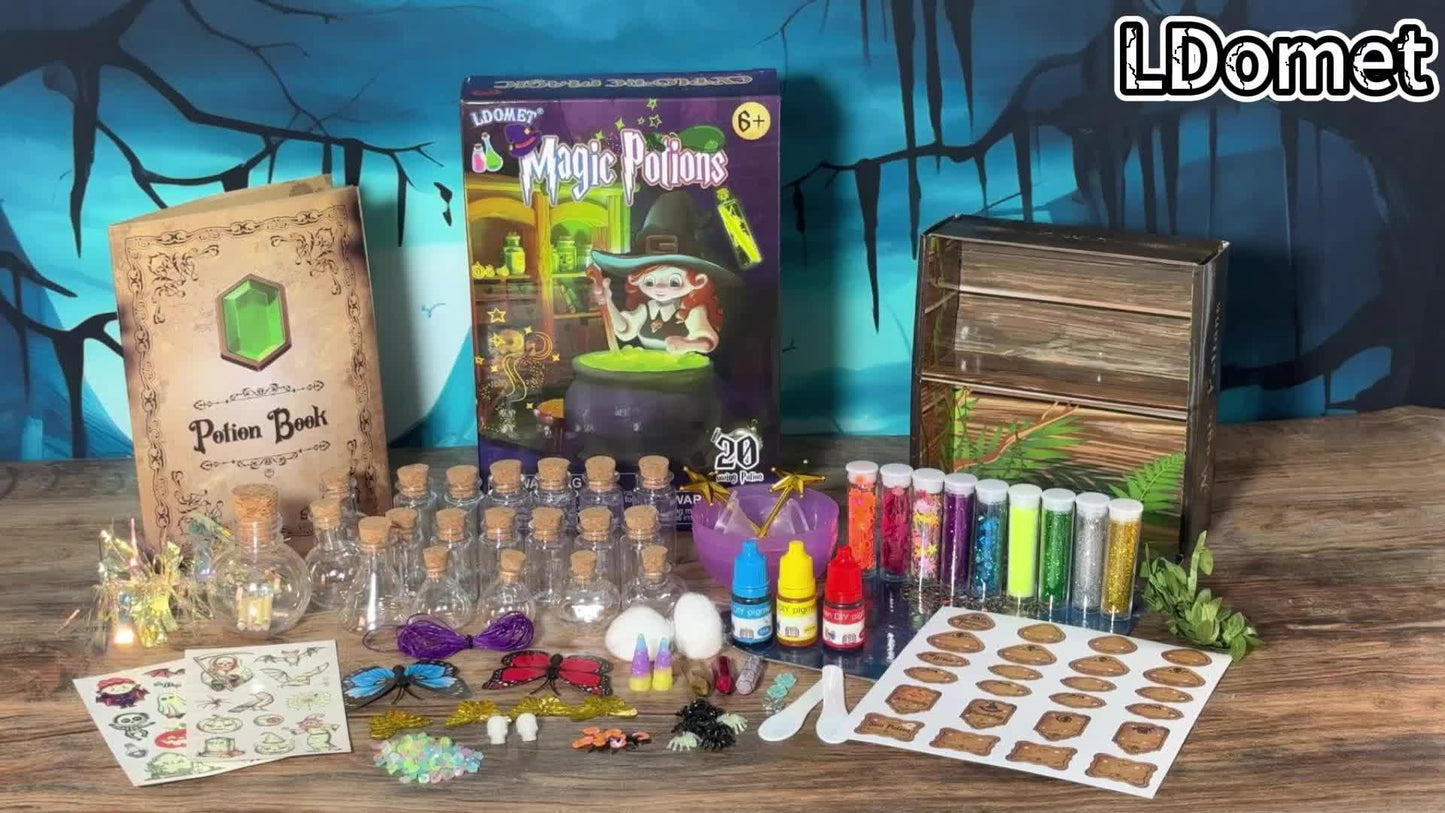 20 pcs Magic Potion Set with Luminous Reaction