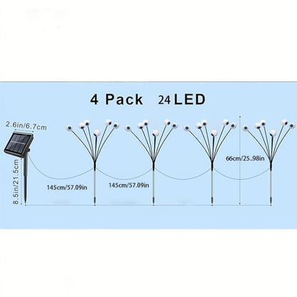 24 Solar-Led Halloween Outdoor Monster Eye Ball Lights