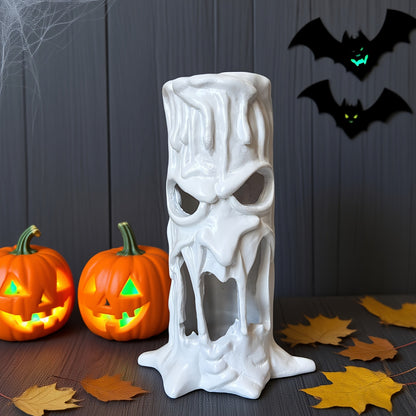 Gothic Skull Resin Statue