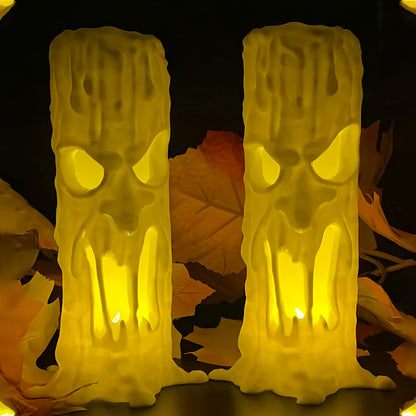 Gothic Skull Resin Statue