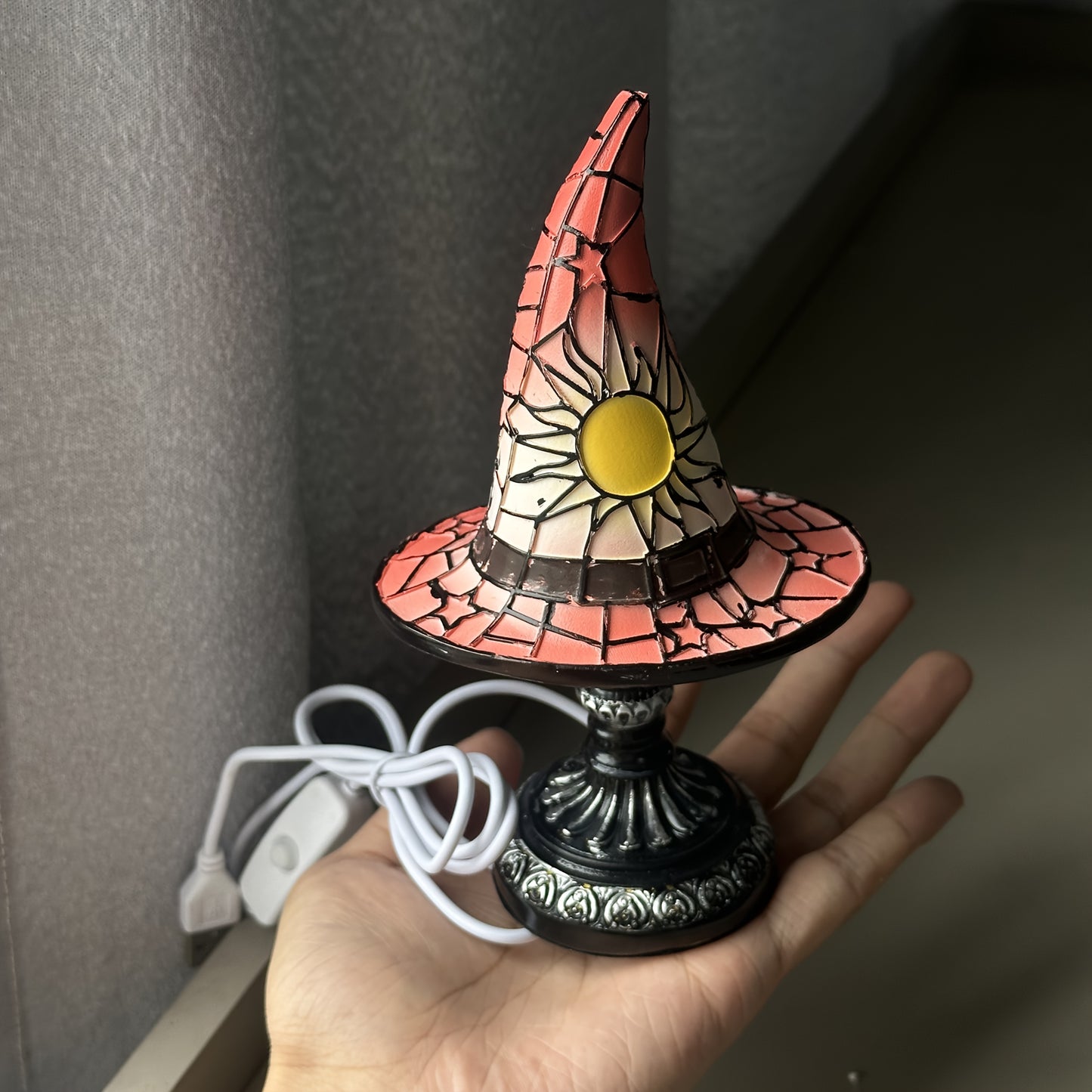 Witch Hat Vintage Gothic Lamp
