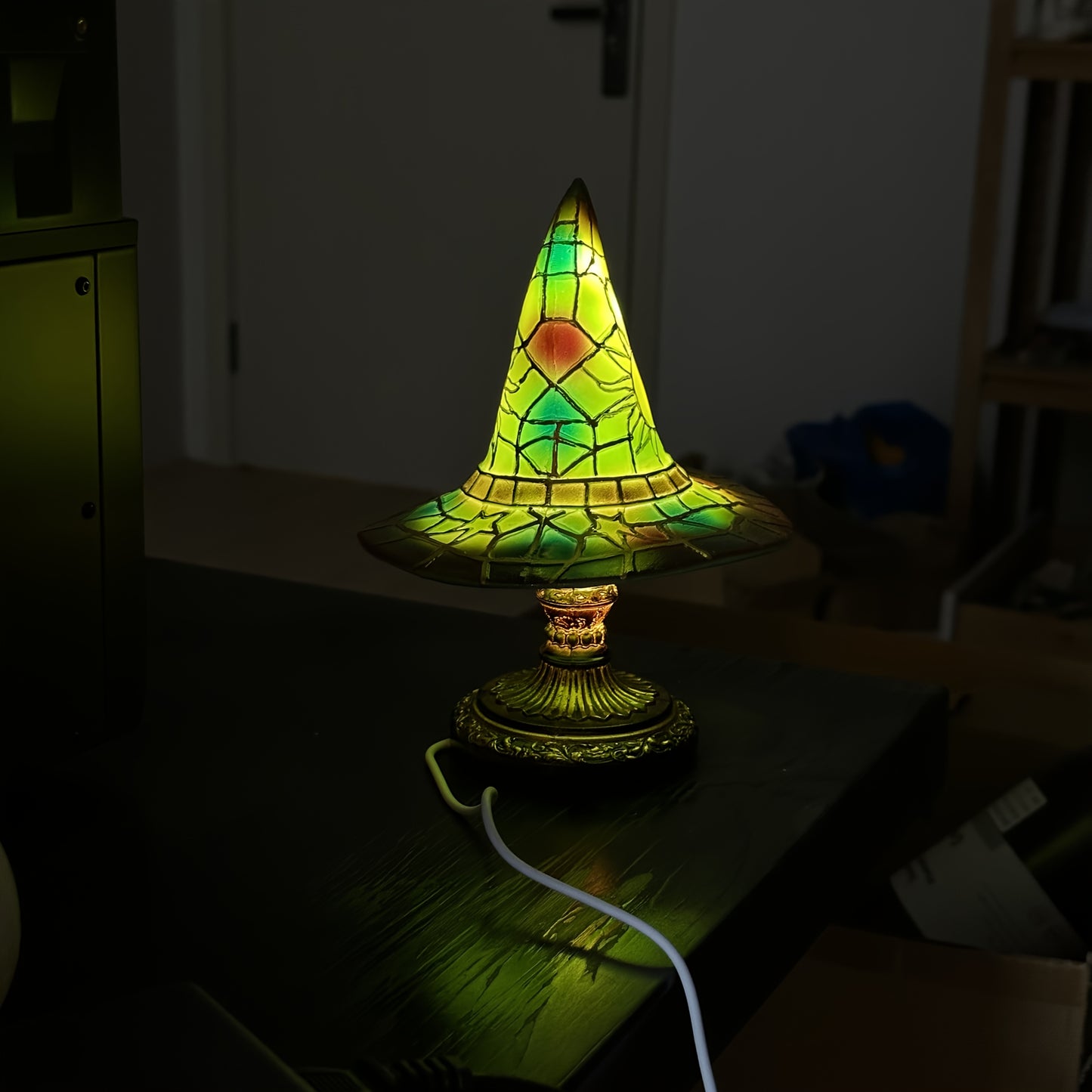 Witch Hat Vintage Gothic Lamp